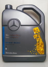 Масло моторное синтетическое Mercedes-Benz MB 229.5 5W40 A000989210713FAER (5л) 