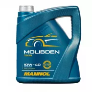 Масло моторное полусинтетическое MANNOL Molibden SAE 10W40 A3/B4 4л