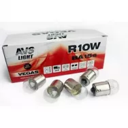 Лампа галогенная AVS Vegas 24V R10W (BA15s) A78329S (1 шт)