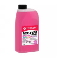 Жидкость охлаждающая (антифриз) TOTACHI MIX-TYPE COOLANT G12evo розовый -40гр. 1кг