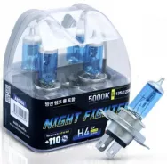 Лампы галогенные AVANTECH NIGHT FIGHTER H4 12V 60/55W AB5004 (135/125W)