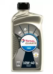 Масло моторное полусинтетическое Total Quartz 7000 10W40 1л 