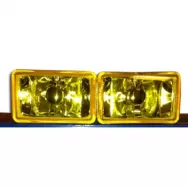 Фары противотуманные JH-3810 Y /желтые 12V 55A H3/ корпус металл хром (компл. 2шт)