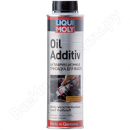 Антифрикционная присадка с дисульфидом молибдена в моторное масло Oil Additiv Liqui Moly, 0,3 л 