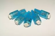 Лампа светодиодная LED Маяк 12V T5 1SMD W2,0*4,6D (3528) (панель приборов) синяя (уп. 50шт)