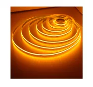 Лента светодиодная COB, 300 chip/m, 12V, IP65 (5м) желтый