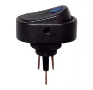 Тумблер ASW-20D-2A 12V 30A ON-OFF синий