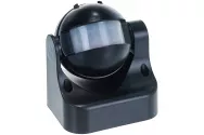 Датчик движения IEK ДД-009 1100Вт 180град 12м IP44, черный