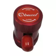 Быстросъёмная муфта BECOOL ВД с вентилем А/С 1/4" SAE 90° BC-QH 143886