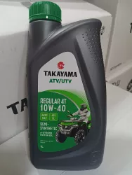 Масло моторное полусинтетическое TAKAYAMA ATV/UTV Regular 4T 10W40 SL JASO MA-2 1 л