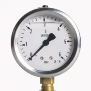 Манометр WALCOM D215/3 0/6 BAR, 63мм, М1/4"R, нерж. сталь, глицерин радиальный