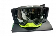 Очки для мотокросса JUST1 IRIS 2.0 черный/HI-VIs желтый