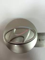 КОЛПАЧОК СТУПЕЧНЫЙ для а/м HYUNDAI D-62 Серебряный ET (Виком, КиК Рапид) 
