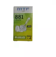 Лампа галогенная MTF H27/881 12V 27W Standard+30%
