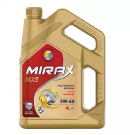 Масло моторное синтетическое MIRAX MX9 5W-40 ACEA A3/B4 API SP 4л