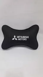 Подушки подголовника с логотипом авто MITSUBISHI (1шт)
