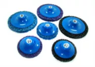 Круг HOLEX HAS-6502/PM90511 шлифовальный для снятия ржавчины D100/M14 /черный/ 