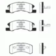 Колодки тормозные SANGSIN BRAKE SP1593