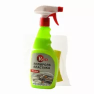 Полироль пластика с губкой Low Gloss, проф.состав матовый RED, 500 мл