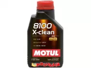 Масло моторное синтетическое MOTUL 8100 X-Clean+ С3,SM/CF 5W30 1л
