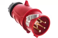 Вилка переносная IEK MAGNUM ССИ-015 16А 3Р/РЕ/N 380В IP44, красная