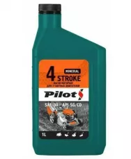 Масло минеральное PILOTS 4-STROKE 4T 10W40 Sae 30 SG/CD 1л.