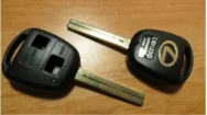 Корпус ключа зажигания Lexus toy40 2 кнопки long KL028