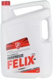 Антифриз красный FELIX G12 CARBOX 10л