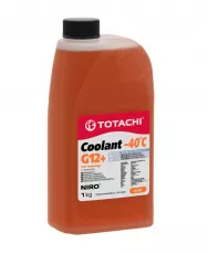 Охлаждающая жидкость TOTACHI NIRO Coolant оранжевый -40C G12+ 1кг