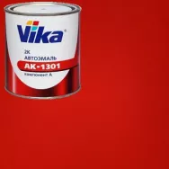 Краска акрил VIKA AK-1301 0,85л 1015 красный (без отвердителя)