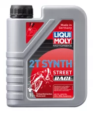 Liqui Moly Масло моторное синтетическое 2т STREET RACE TC/FD 1л