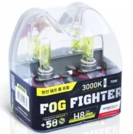 Лампы галогенные AVANTECH FOG FIGHTER H8 12V 35W AB3008 (70W) 3000K