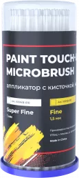 Аппликатор A1 Paint Touch-up Microbrush White с микро-кисточкой 1 мм, белый