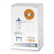 Лампа галогенная SVS H4 12V 60/55W P43t Standard +30%