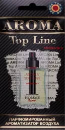 Ароматизатор картонный TOP LINE № 3 Dior Sport Homme