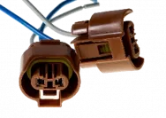 Разъём патрон лампы Н27 (2 PIN) №447