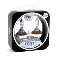 Лампы галогенные MTF ARGENTUM H8 12V 35W +130% (компл. 2шт)