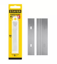 Лезвие для скребков STAYER 5 шт 100 мм