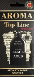 Ароматизатор картонный TOP LINE №45 Montane BLACK AOUD