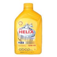 Масло моторное полусинтетическое Shell Helix HX6 10w40 API SM\CF 1Л