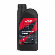 LAVR 7723 Моторное масло синтетическое GT OFF ROAD 4T 10W-40 1л 