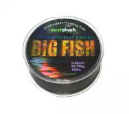 Леска BIG Fish 0,9 100м чёрная (65,7 кг)