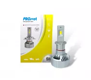 Лампы светодиодные головного света PROSVET S8 H3 65W 12-24V 12000Lm 5500K Canbus (компл. 2шт)