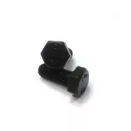 Болт М12*30 пр.12,9 полная резьба DIN 933 черный (17550)