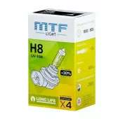 Лампа галогенная MTF H8 12V 35W Standard+30%
