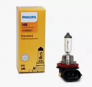 Лампа галогенная PHILIPS 12360C1 H8 12V35W PGJ19-1