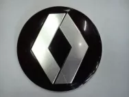Стикер для а/м RENAULT D-60 алюминиевый сферический (на двухстороннем скотче) 