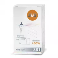 Лампа галогенная SVS 881 12V 27W PG13 Standard +30%