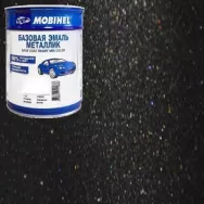 Краска металлик MOBIHEL 1л 651 чёрный трюфель