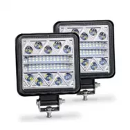 Фара светодиодная OFF-Road 9-36V 34LED 102W 28мм SQ/AL белая
